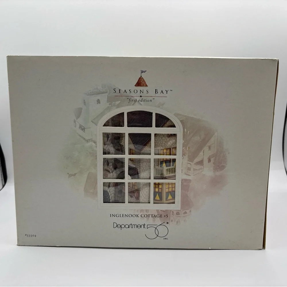 Department 56 1998 Seasons Bay First Edition Inglenook Cottage # 5 53304 Retired